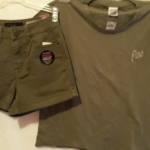 Teeshirt & short set